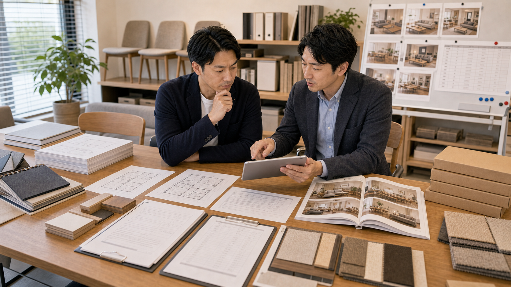 法人向け家具取引の条件とメリットを確認する資料